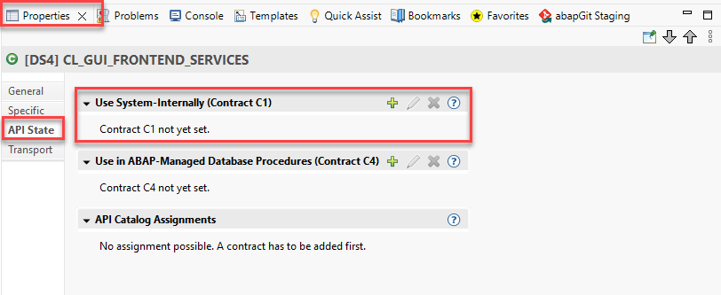 Nicht freigegebene Klasse