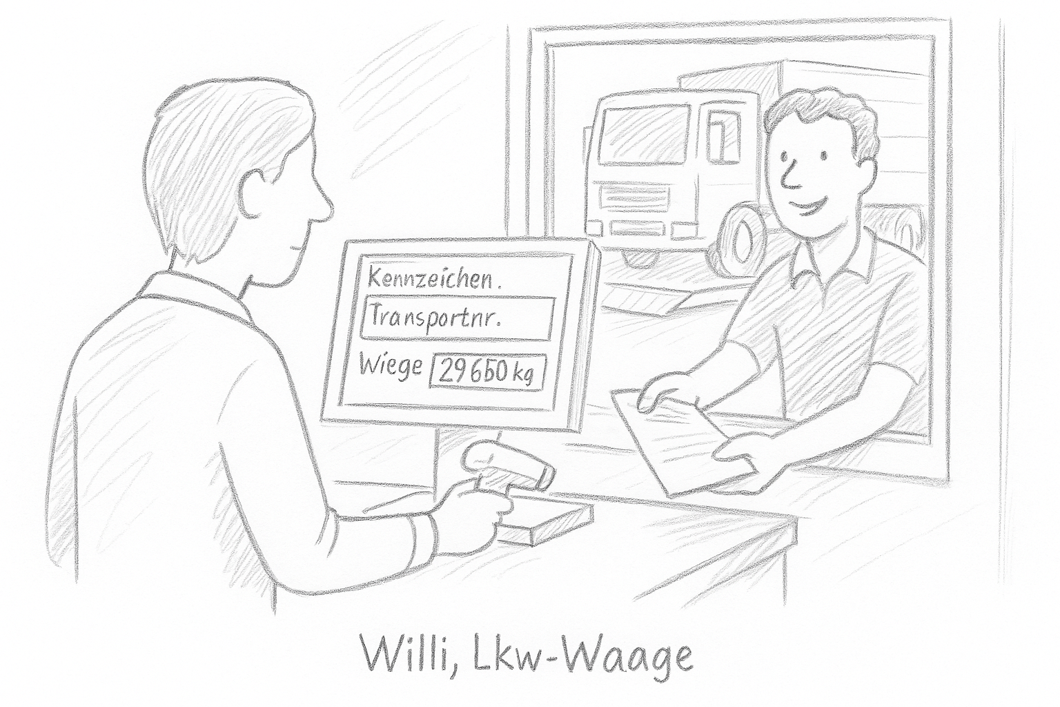 Waagenterminal Willi Waage