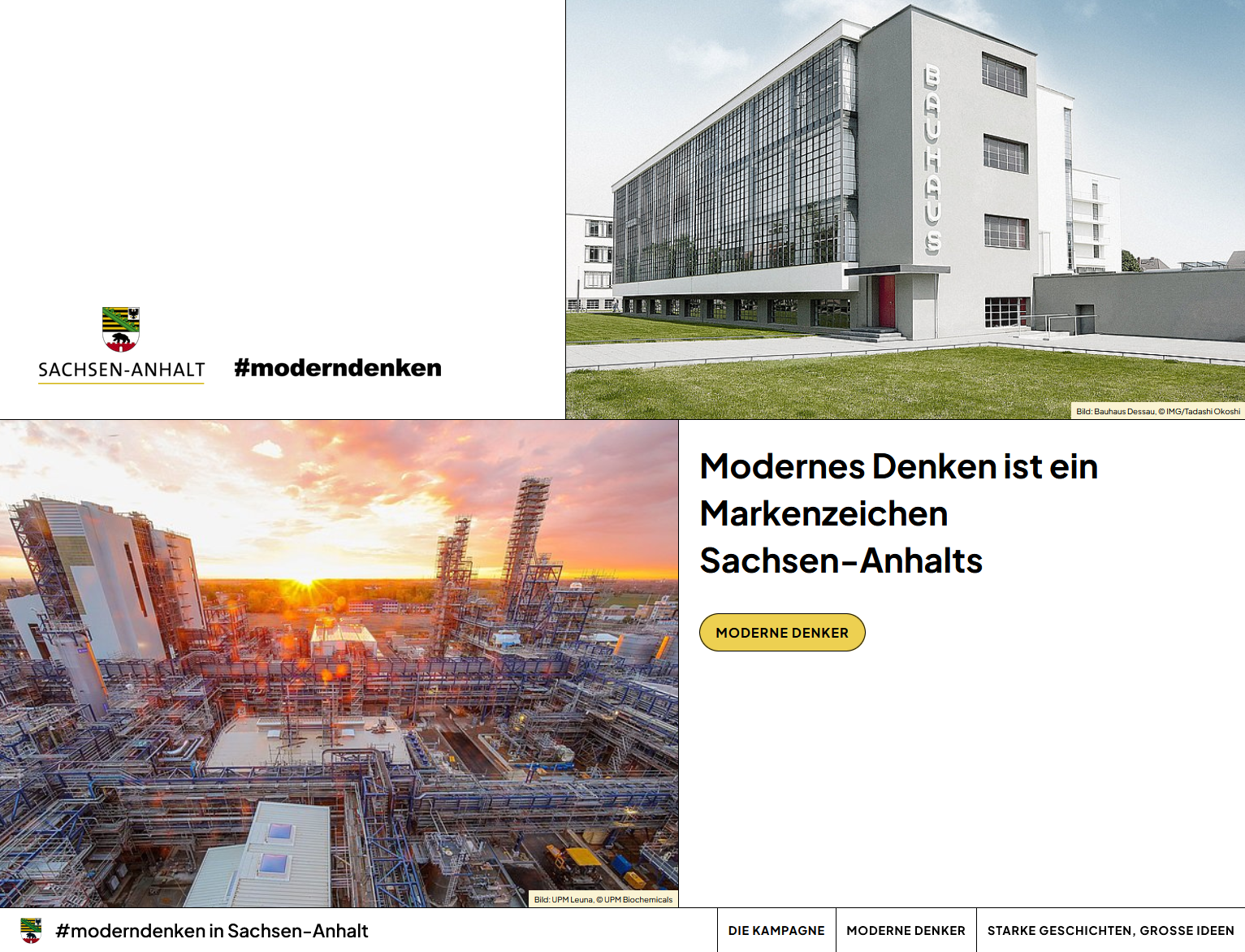 Kampagne #moderndenken