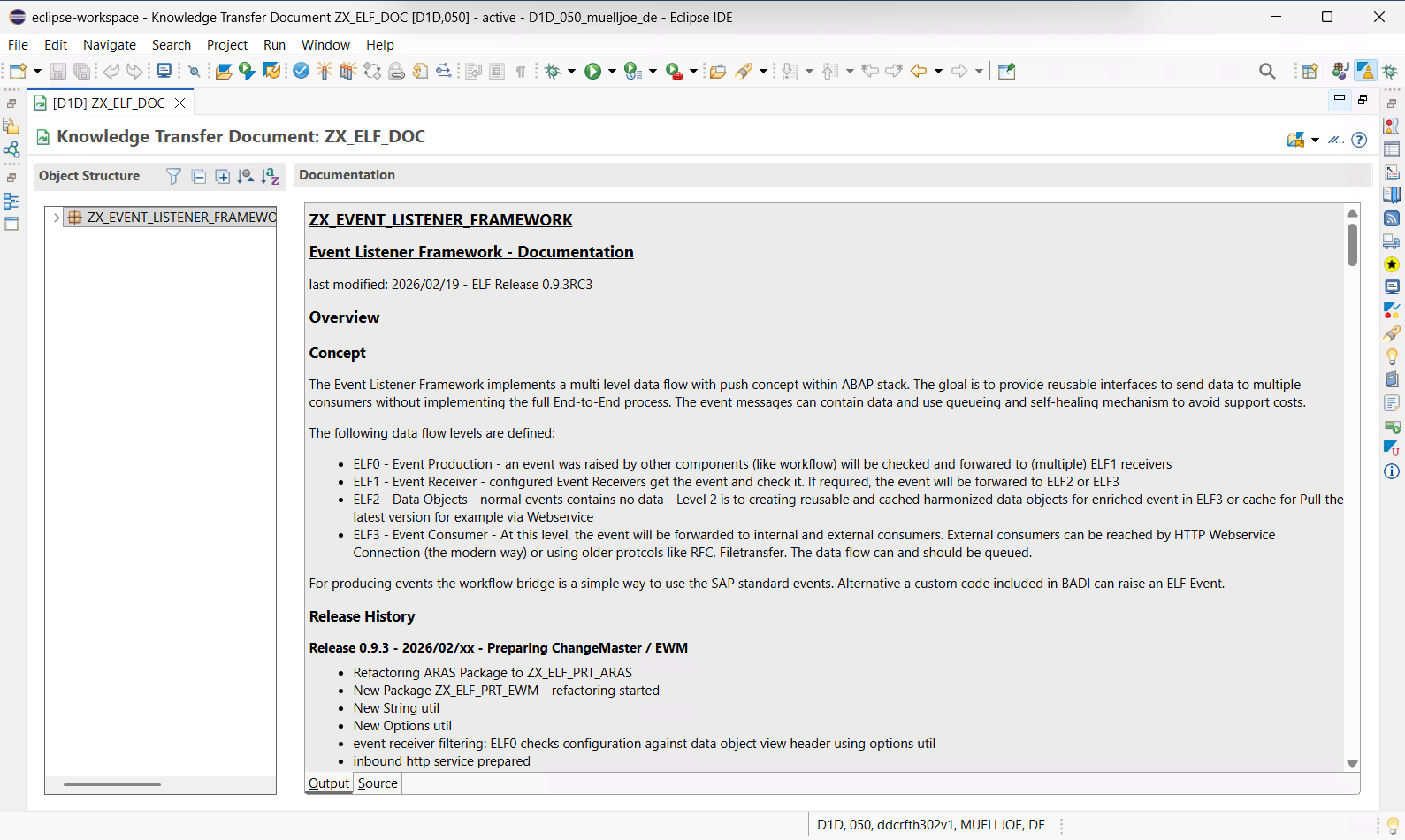 ELF Knowledge Document
